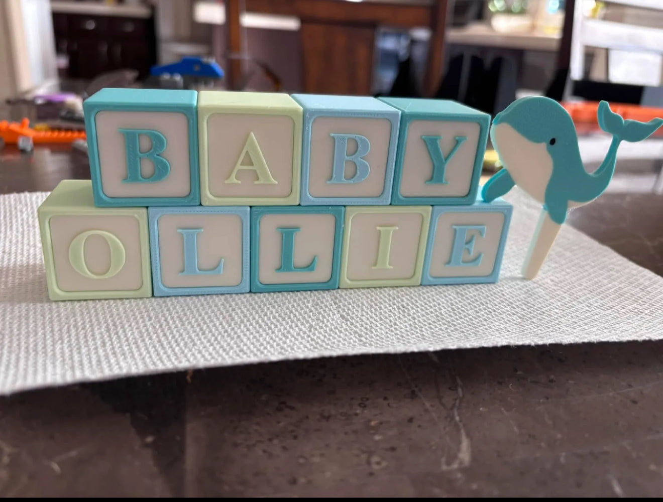 Customizable baby blocks