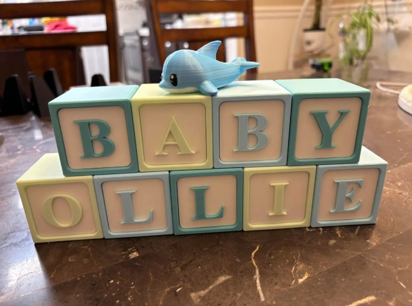 Customizable baby blocks