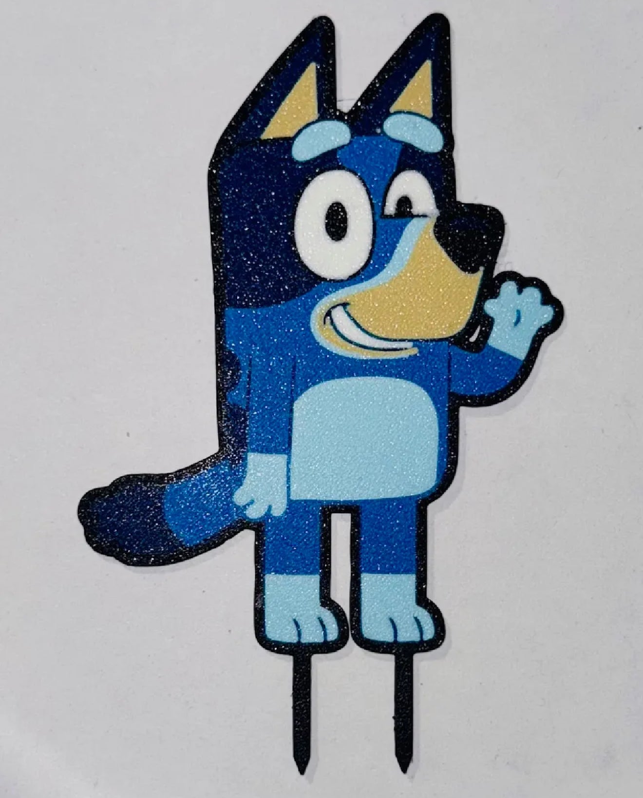 Bluey inspired cake topper