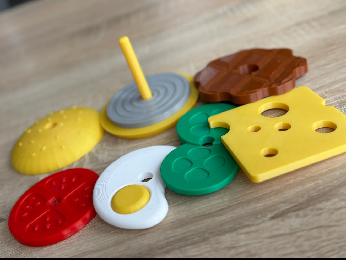 Stackable Playhouse hamburger set