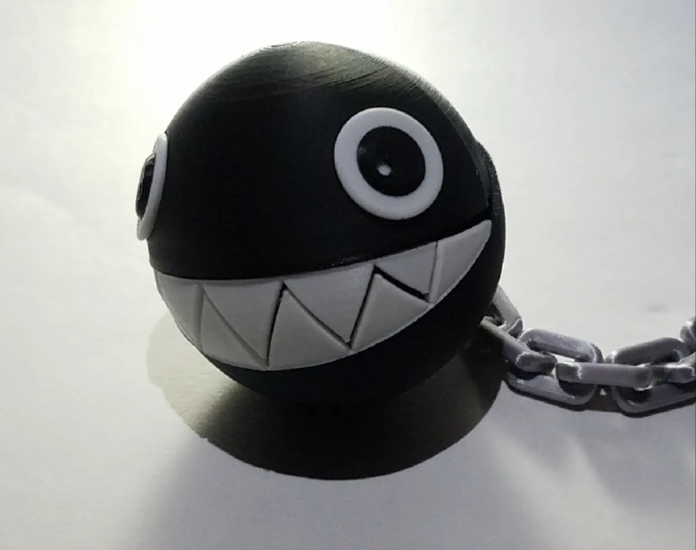 Chain chomp keychain